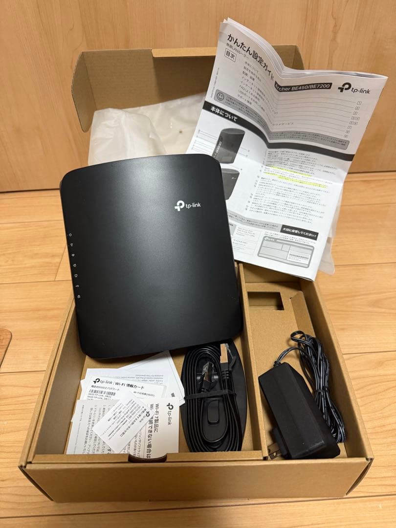 ルーター・ネットワーク機器 BE-450 wi-fi7 TP-LINK