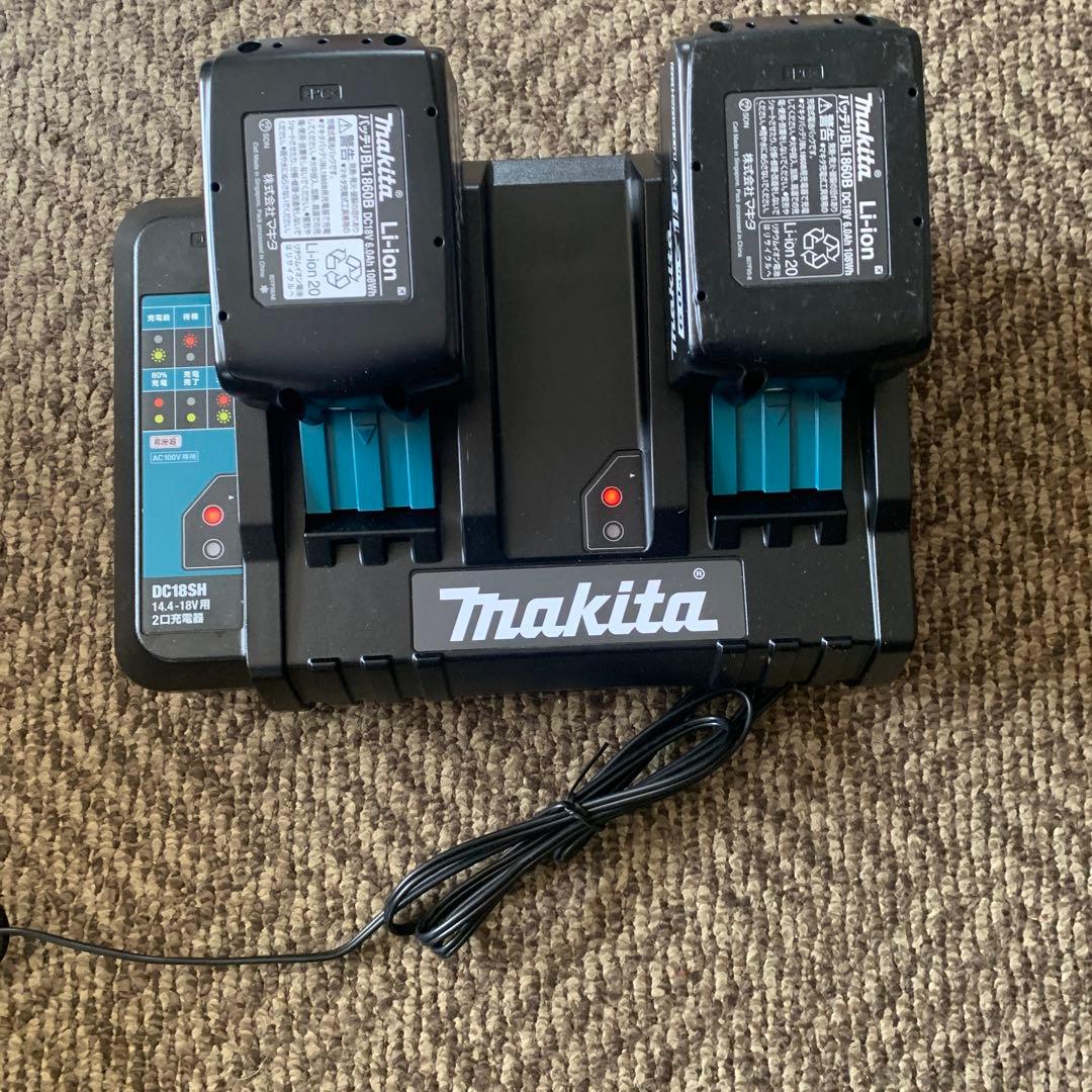 aloha マキタポータブル冷蔵庫CW180D バッテリー2個充電器付