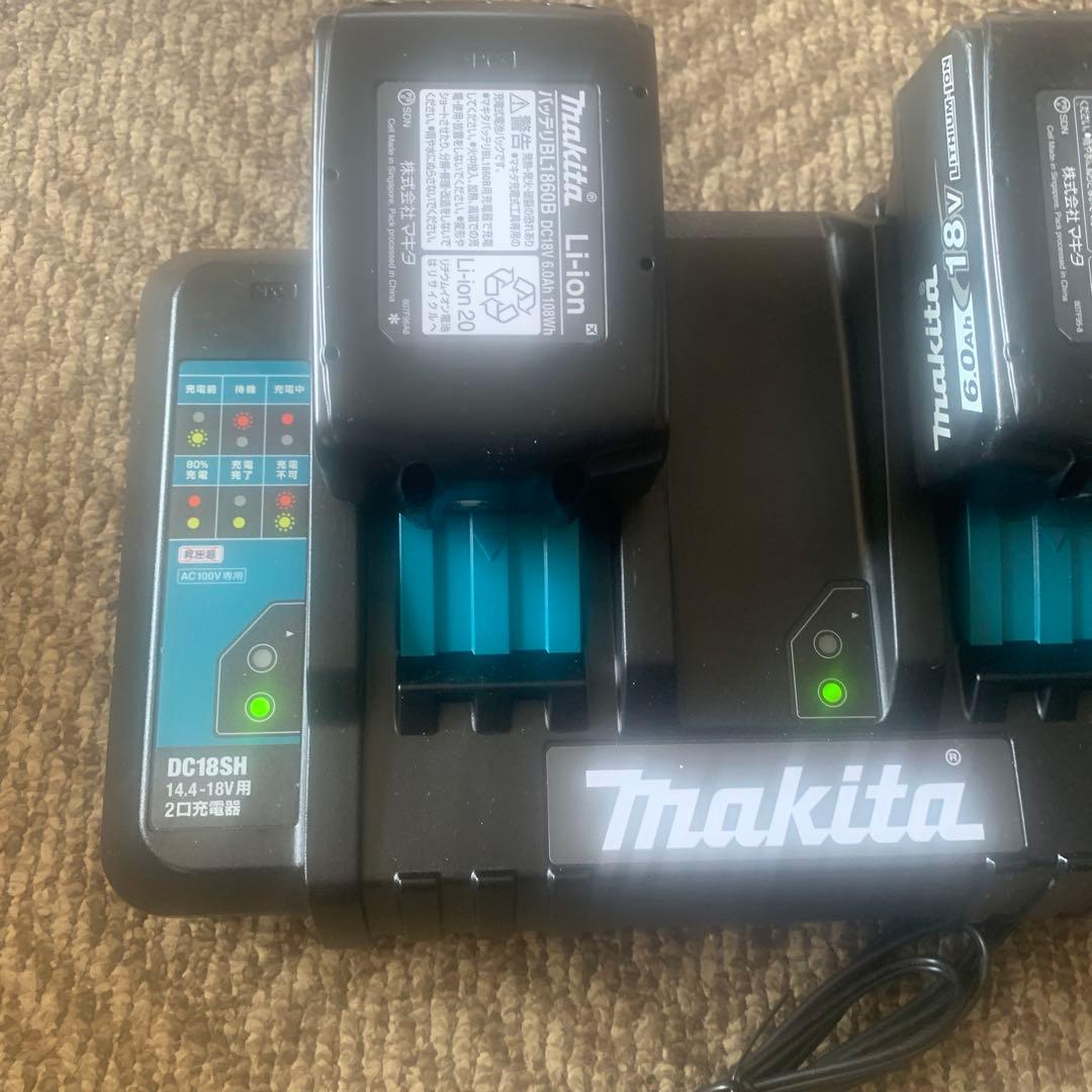 aloha マキタポータブル冷蔵庫CW180D バッテリー2個充電器付