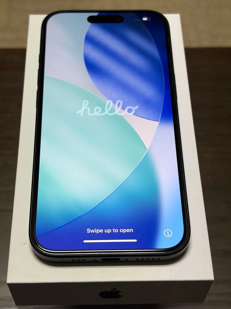 【美品】iPhone15 128GB SIMフリー ブラック 90% 付属品付