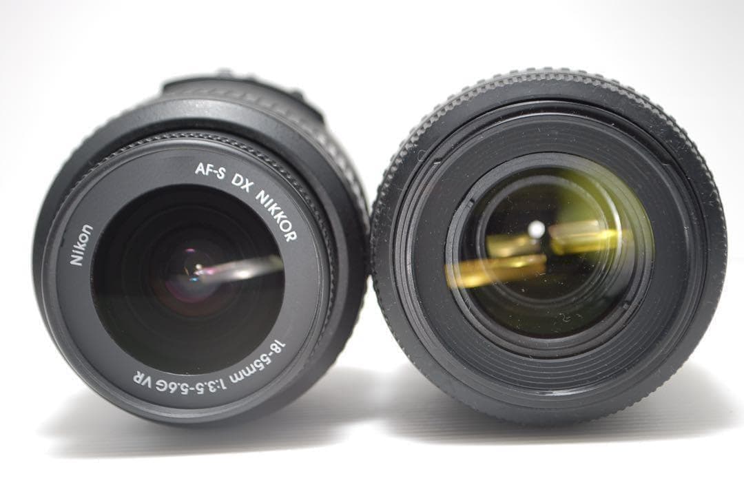 ❤️スマホ楽々転送❤️Nikon D5200 ダブルレンズセット美品 高性能