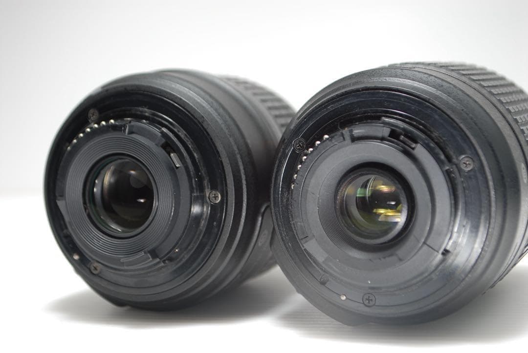 ❤️スマホ楽々転送❤️Nikon D5200 ダブルレンズセット美品 高性能