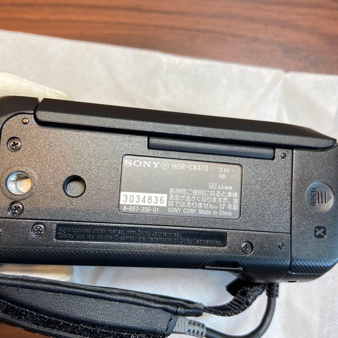 SONY HDR-CX470 ビデオカメラ ほぼ新品 4292
