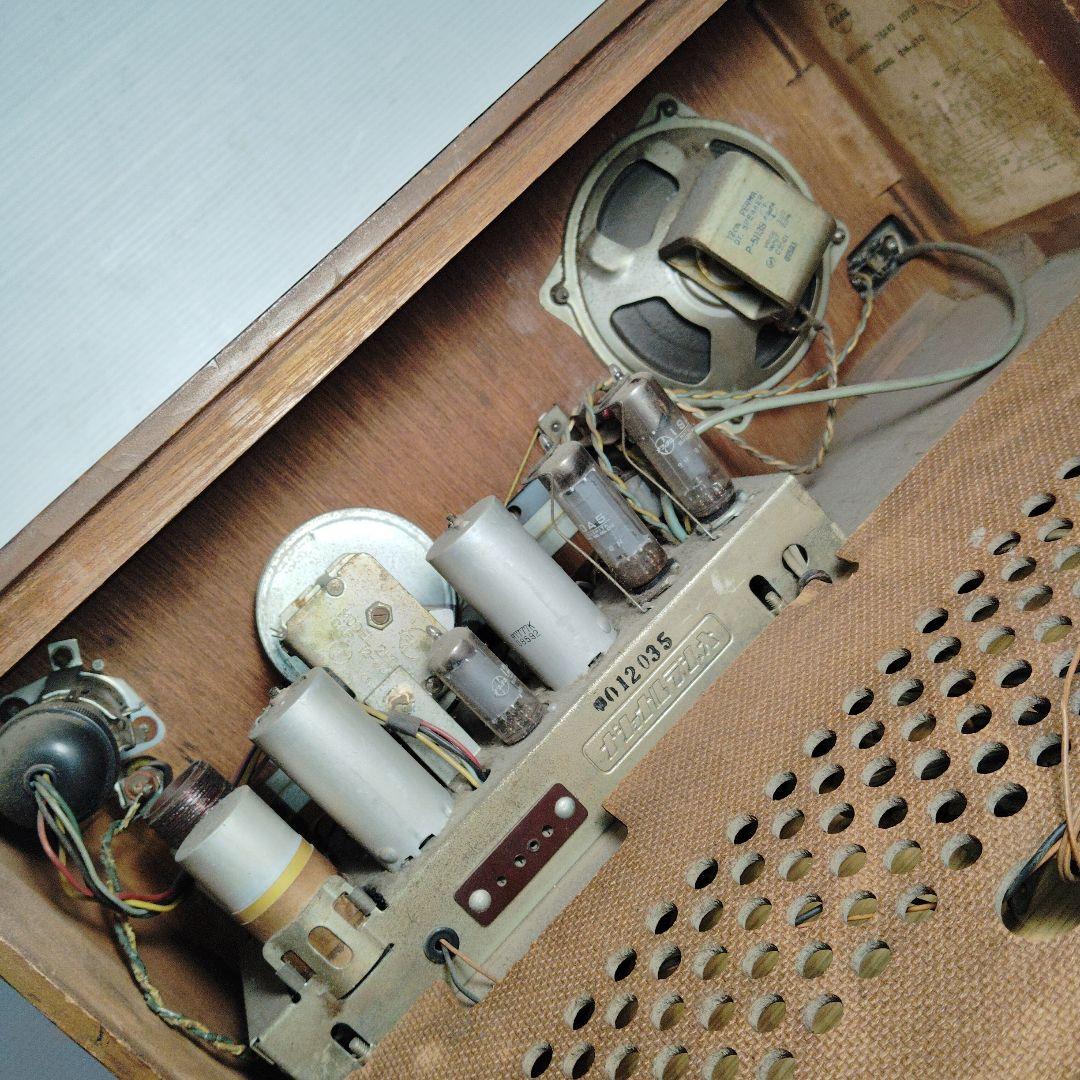 値下げ　ナショナル真空管ラジオ