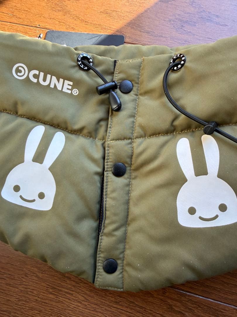 CUNE キューン 中綿 ネックウォーマー タグ付未使用
