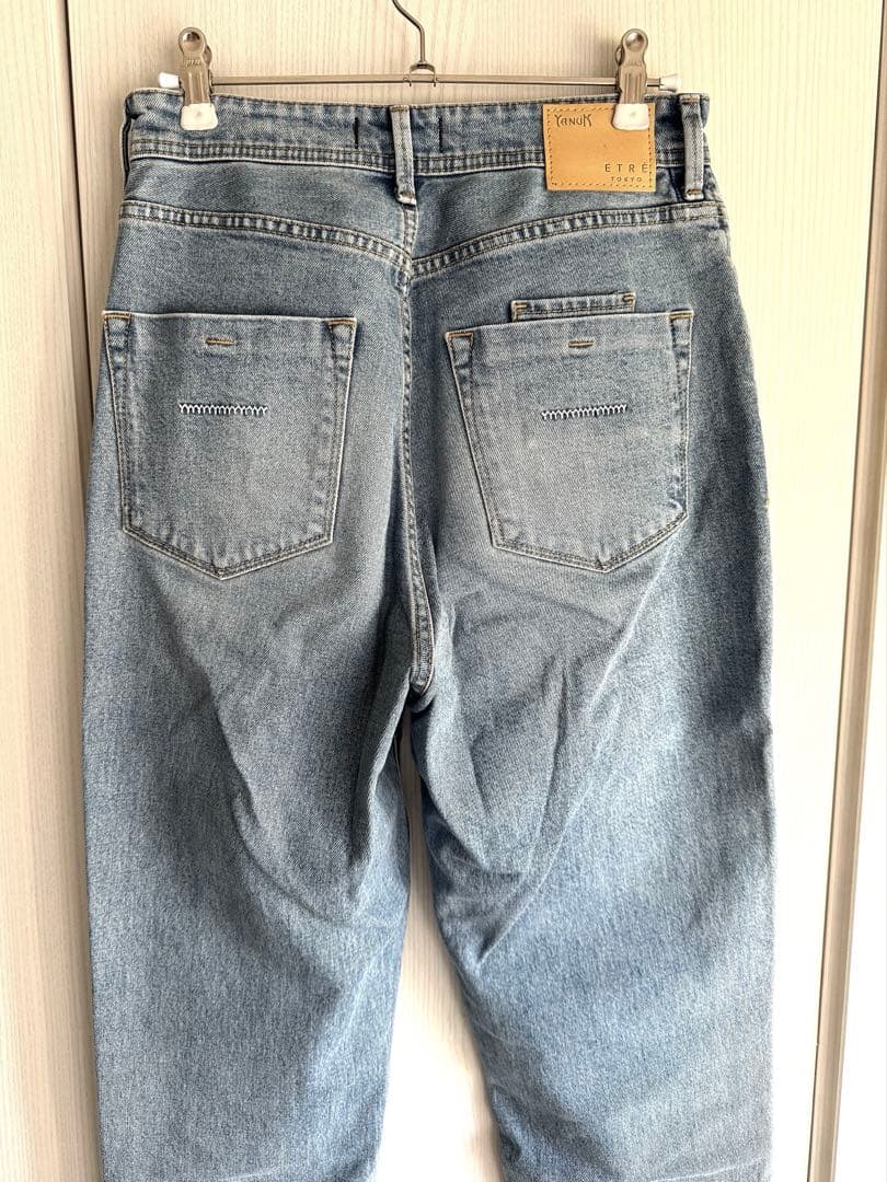 【完売品】YANUKｘETRÉ TOKYO ペグトップデニム 25 LBL