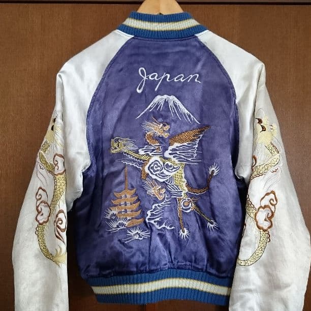 リバーシブル スカジャン ミツワZIP