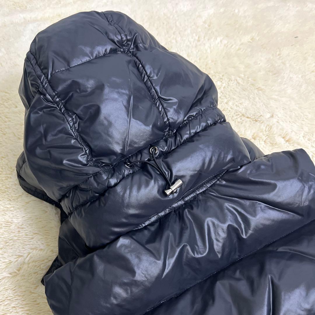 『美品』MONCLER モンクレール ビックロゴ ダウンベスト Sサイズ相当