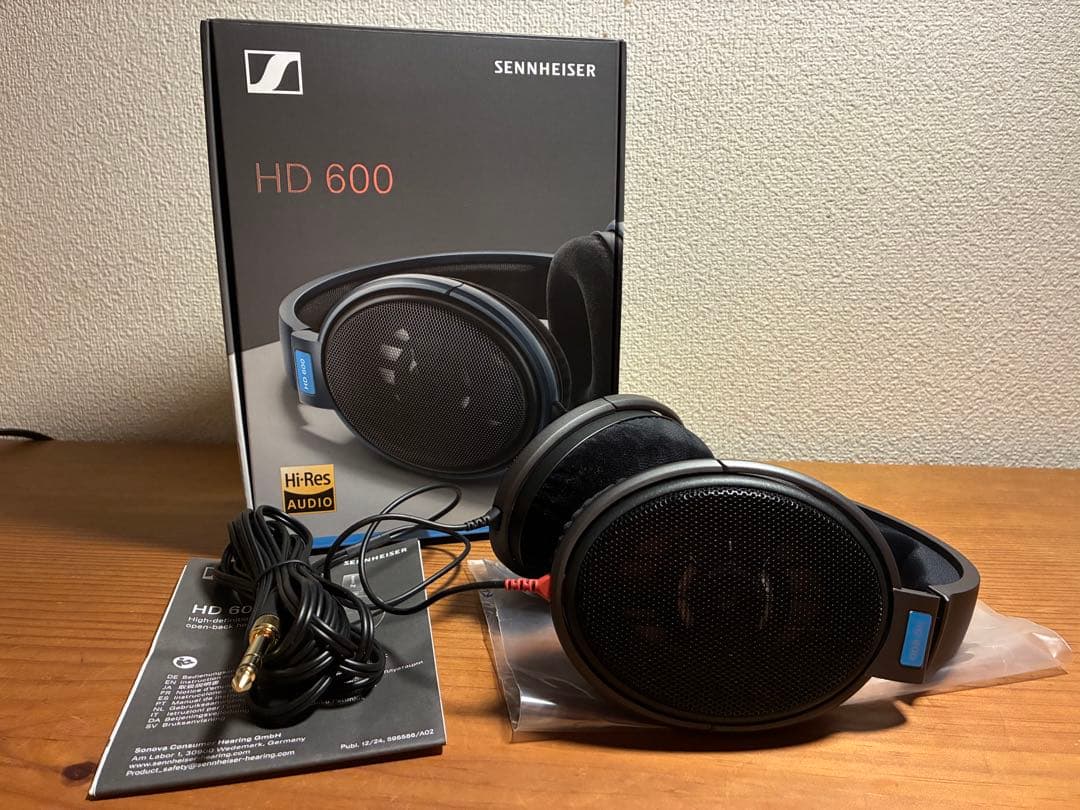 Sennheiser HD 600 モニターヘッドホン ゼンハイザー hd600