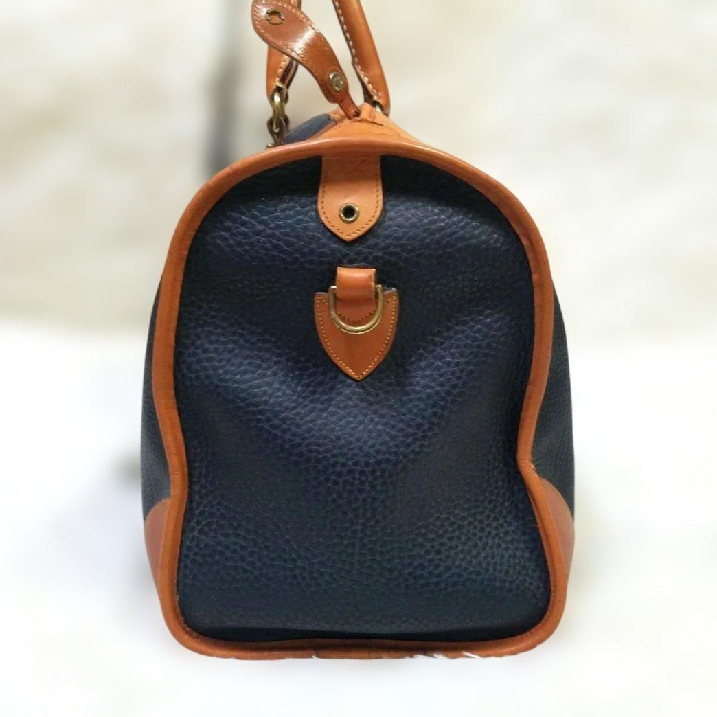 【美品・USA製】DOONEY＆BOURKE ボストンバッグ 2way シボ革