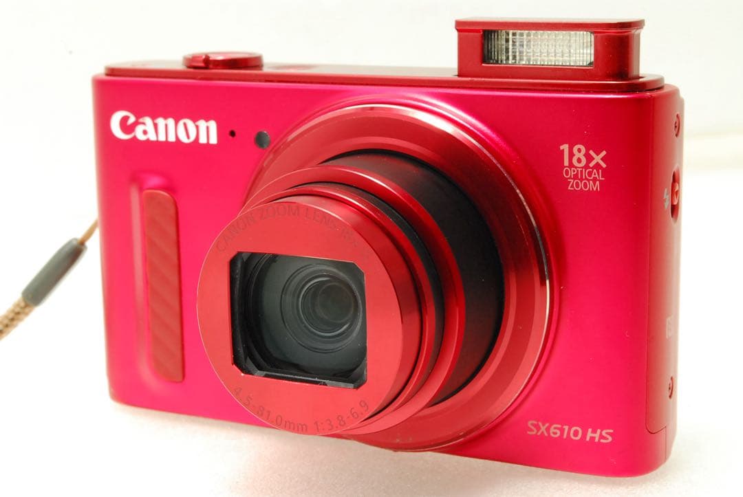 Canon PowerShot SX610HS ❤️スマホ転送 動作確認済 レッド