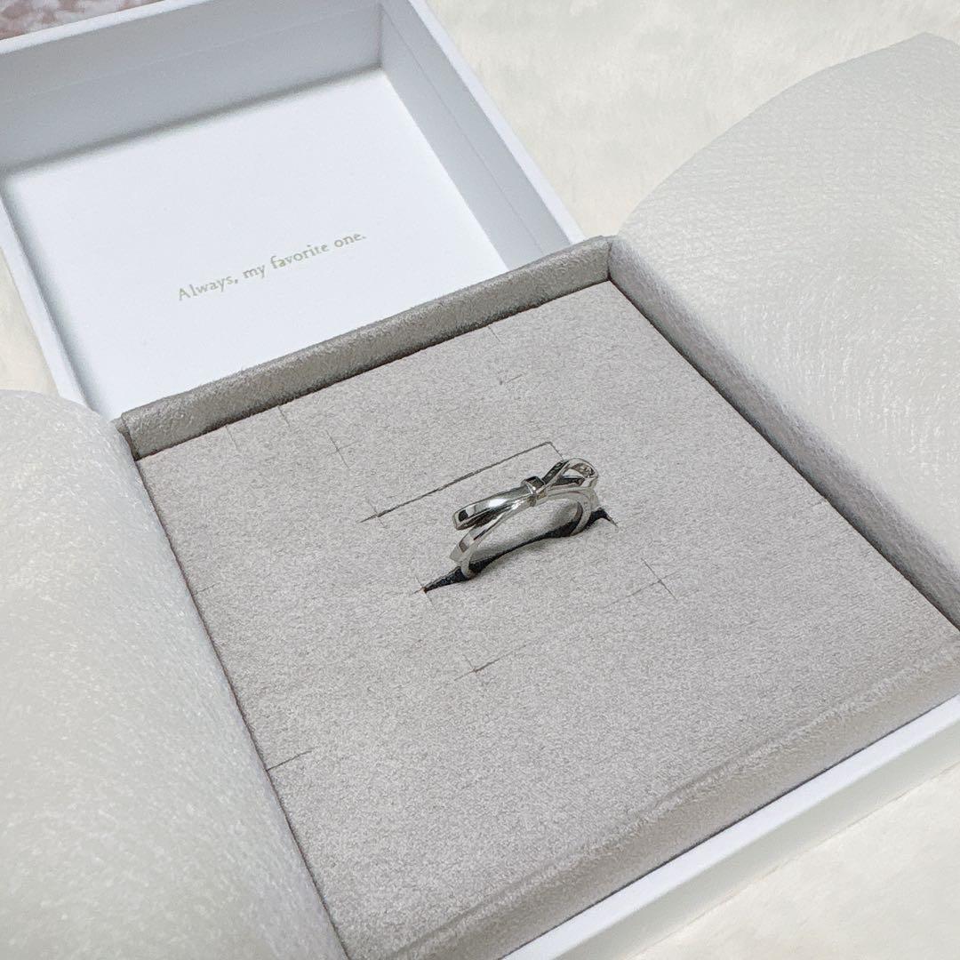 ete [ファントゥージュエリー] リボン リング 箱付き