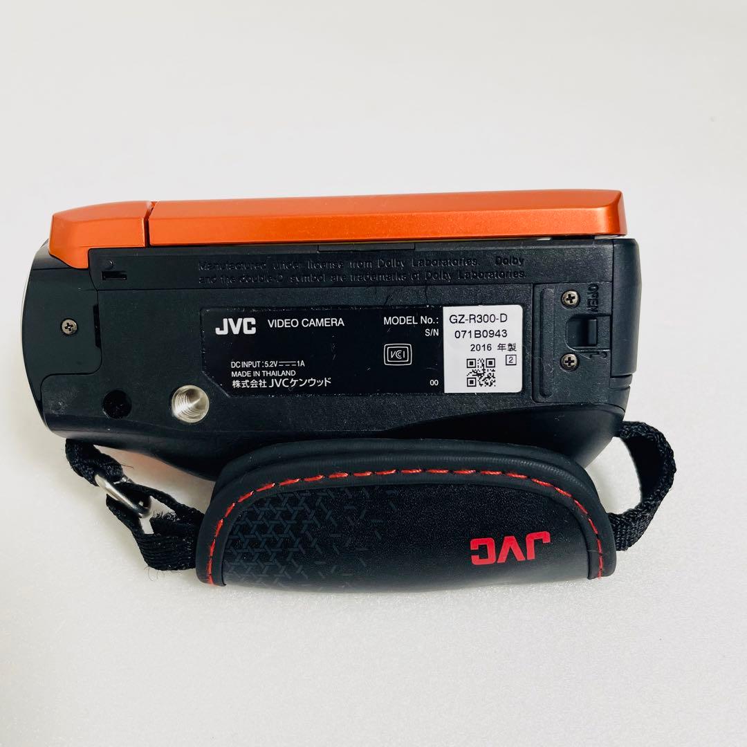 【動作OK】 JVC ケンウッド Everio GZ-R300 ビデオカメラ