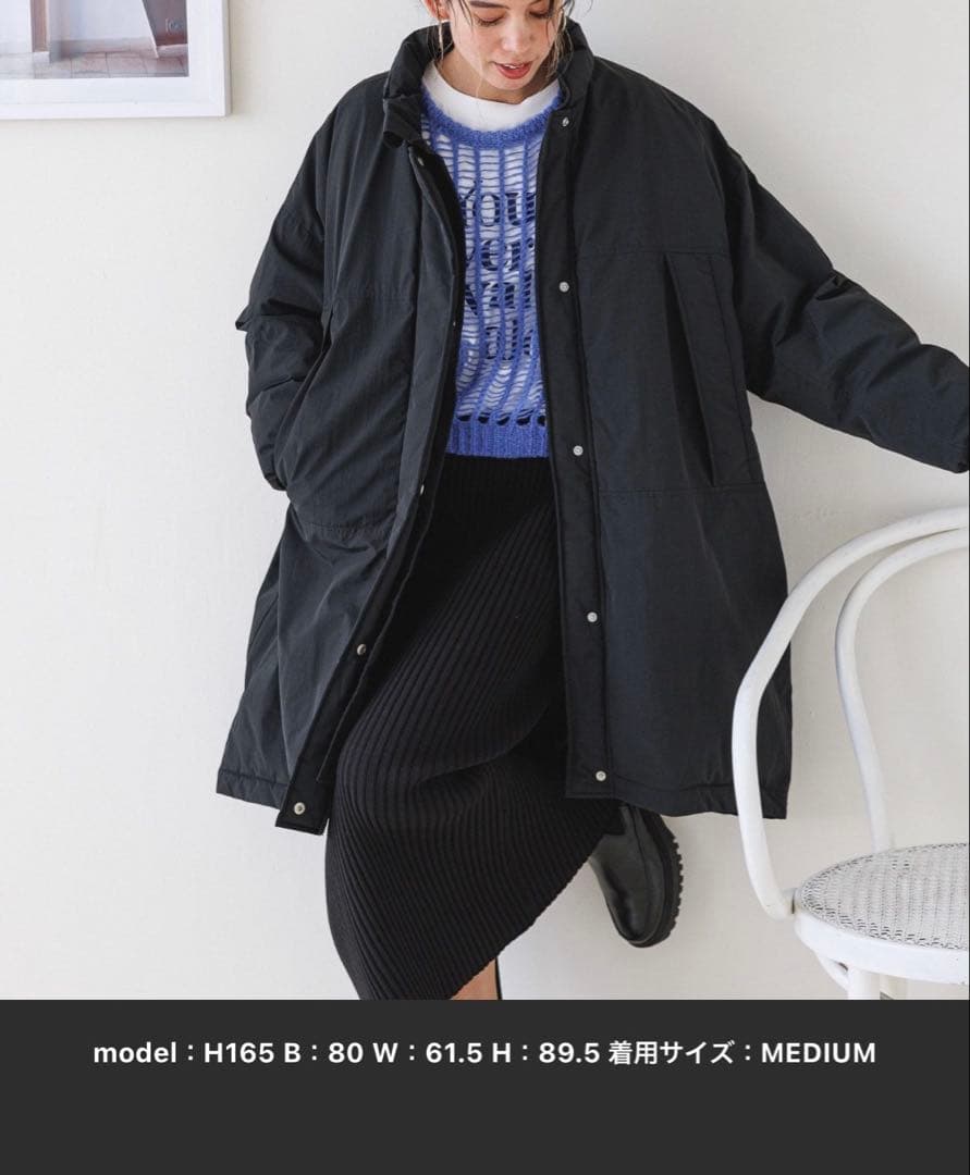 新品　ベイフロー　モンスターコート　黒