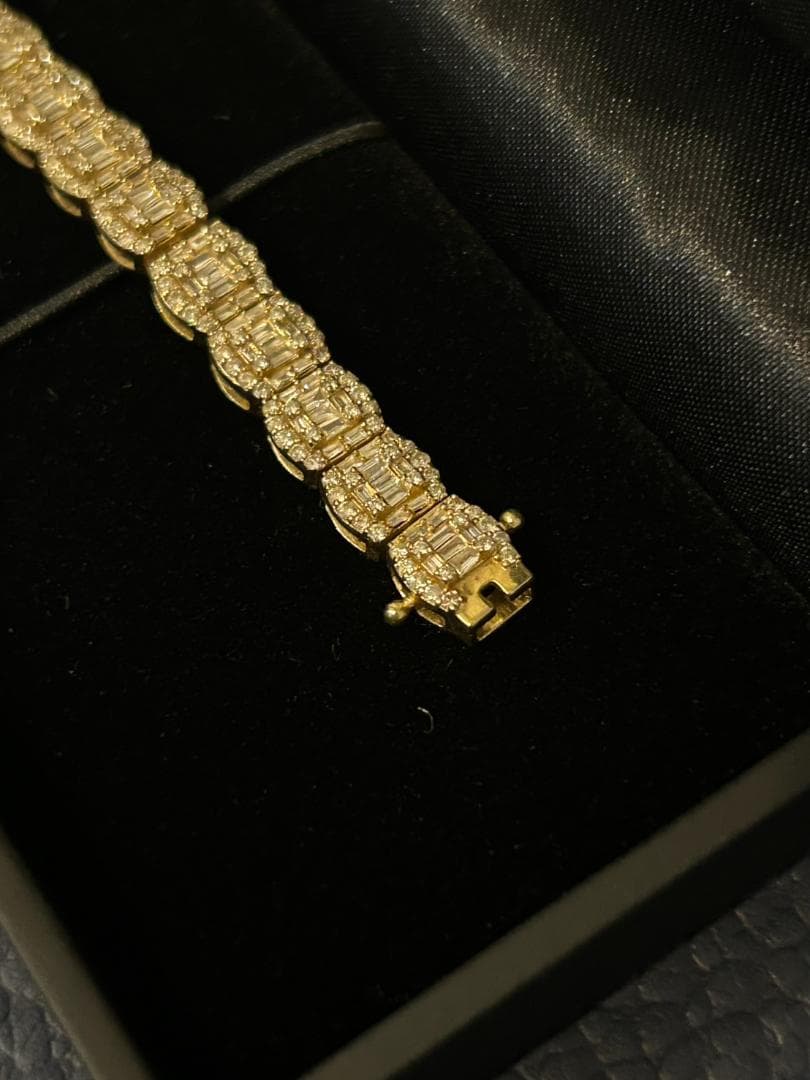 アヴァランチ ゴールド ダイヤモンド ブレスレット