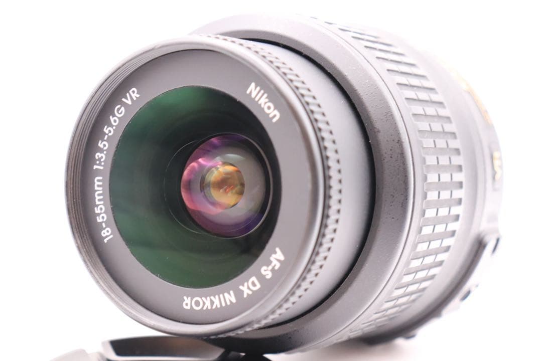 自撮りOK！ Nikon D5000 レンズセット 近〜中距離対応 付属品多数