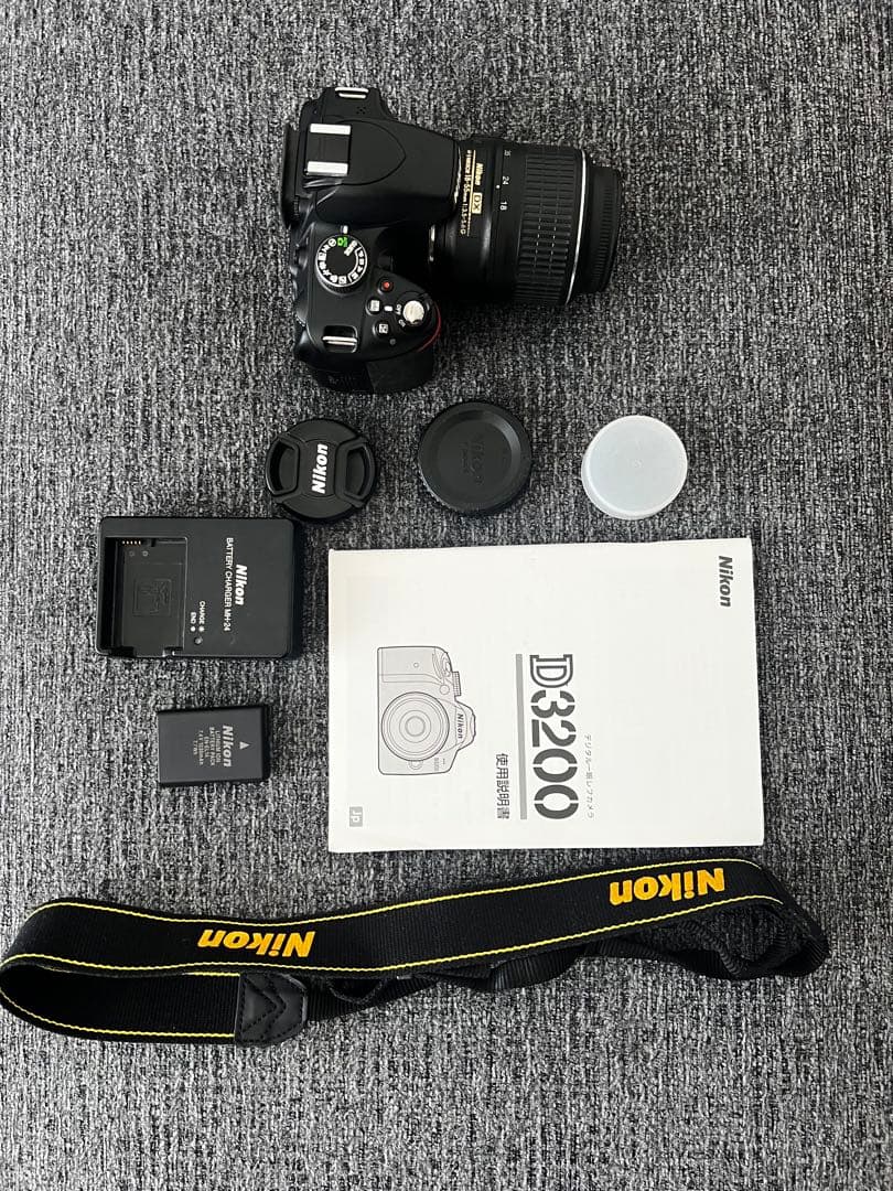 Nikon D3200 デジタル一眼レフ 本体とレンズセット