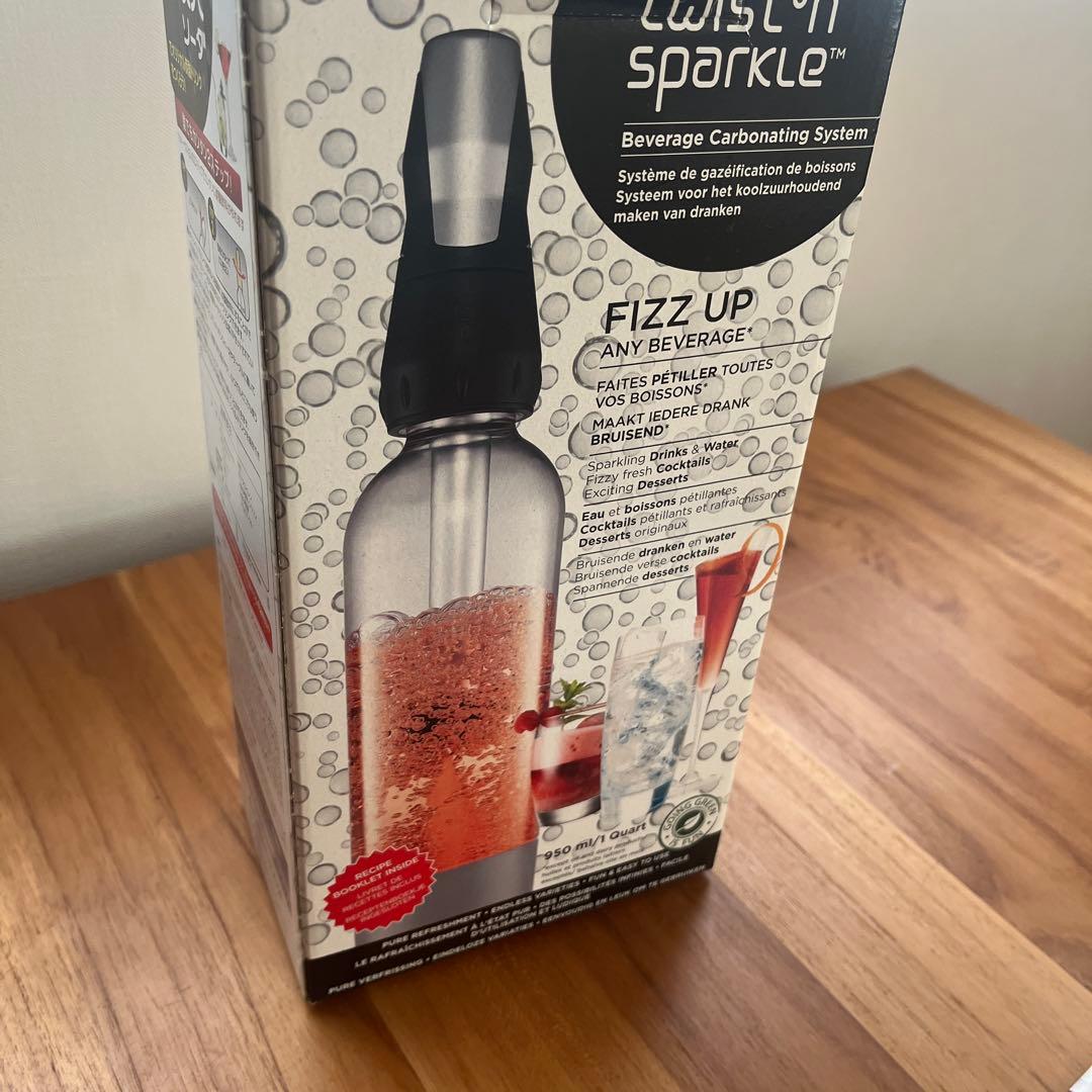 ツイスパソーダ本体&炭酸カートリッジ