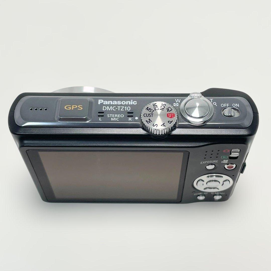 動作品✨Panasonic DMC-TZ10デジカメ 初心者 GPS 送料無料