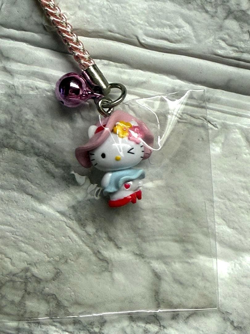 ご当地ストラップ　ハローキティ　銀座カンカン娘　岩手　福島　新潟　その他