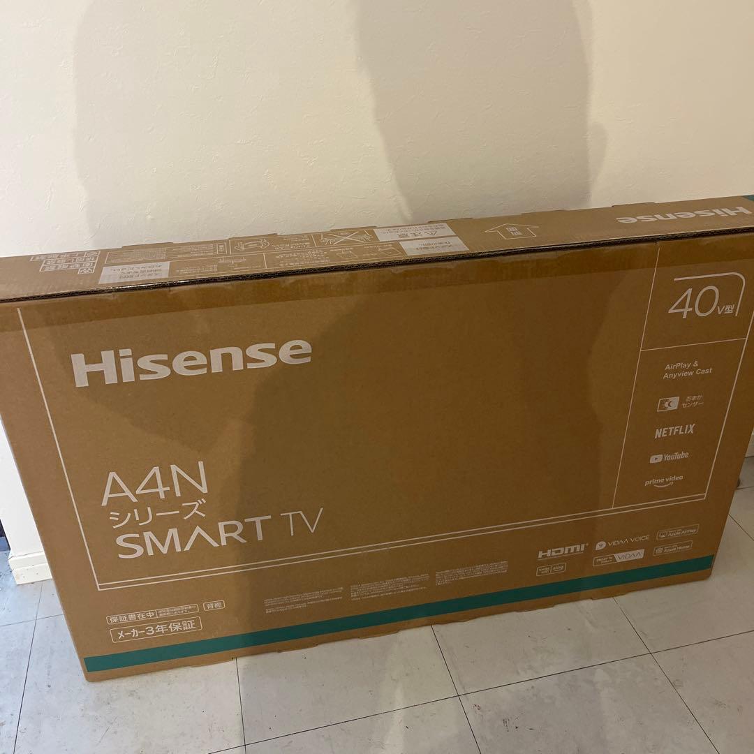 Hisense 40A4N スマートTV 40インチ