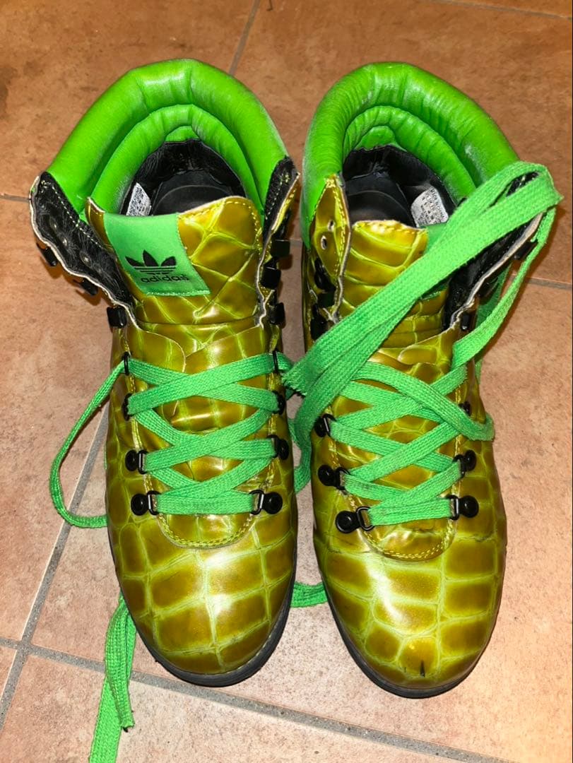 靴 Rare Jeremy Scott x Adidas Hiking Boots
