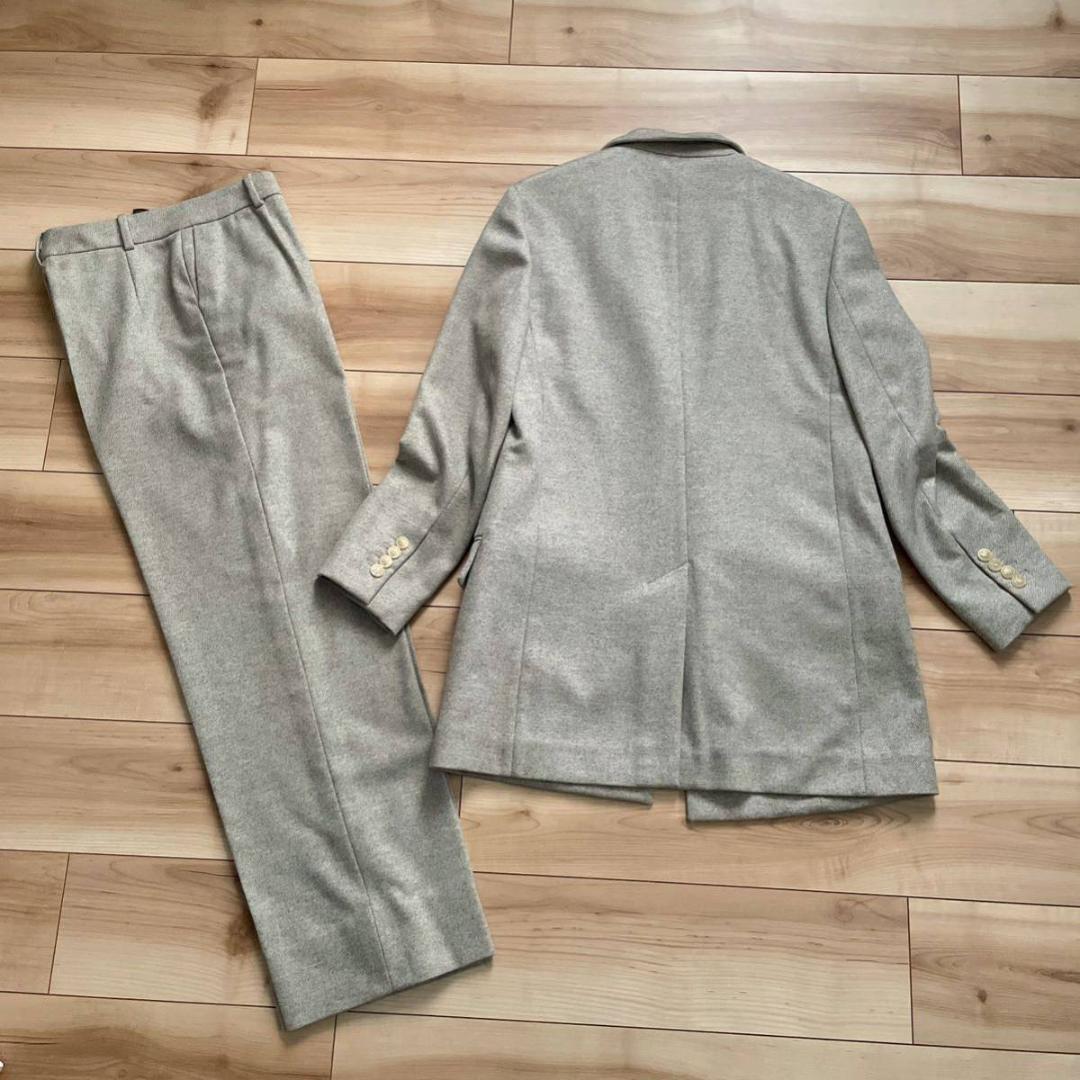 【極美品】HERMES エルメス マルジェラ期 総カシミヤ パンツスーツ