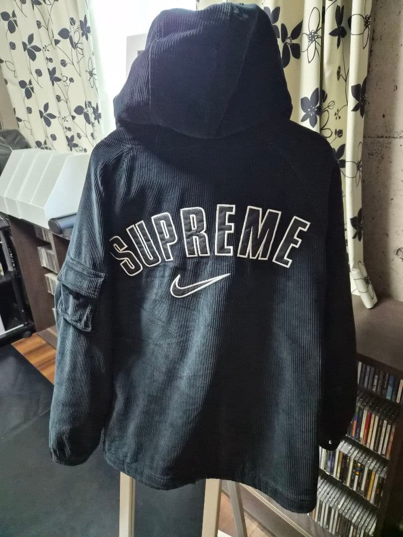 Supreme Nike コーデュロイジャケット s ブラック