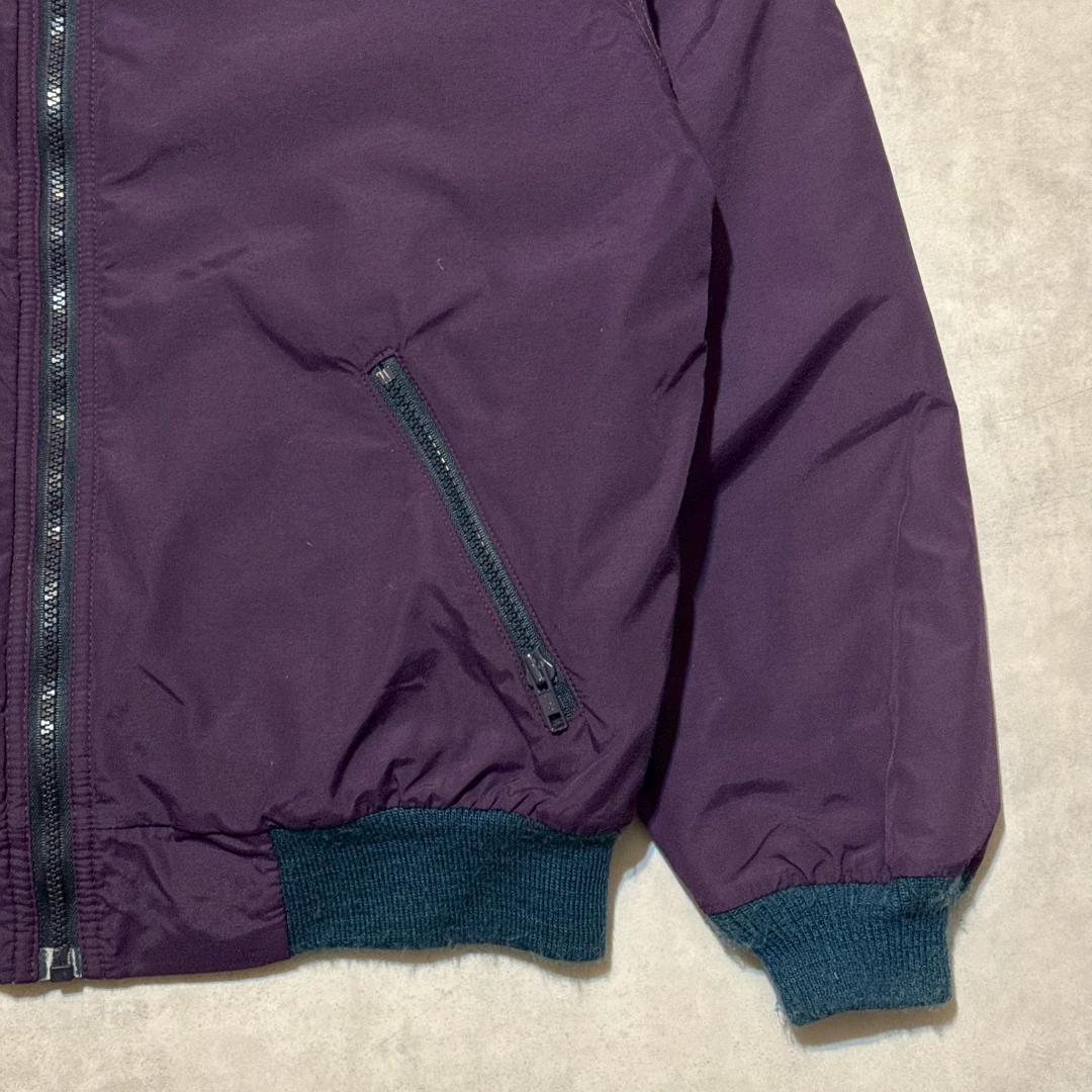 80s L.L.Bean WARM UP JACKET 紫 DM1463