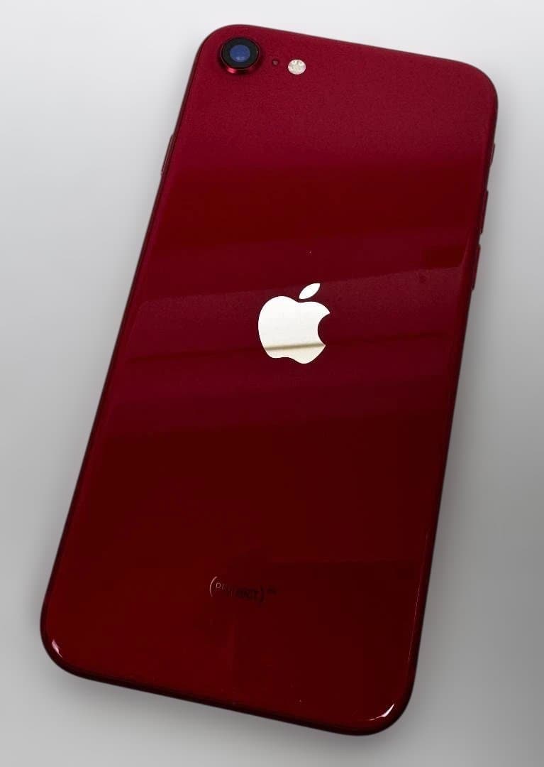 ★iPhoneSE2 64GB★赤★バッテリ交換済み★