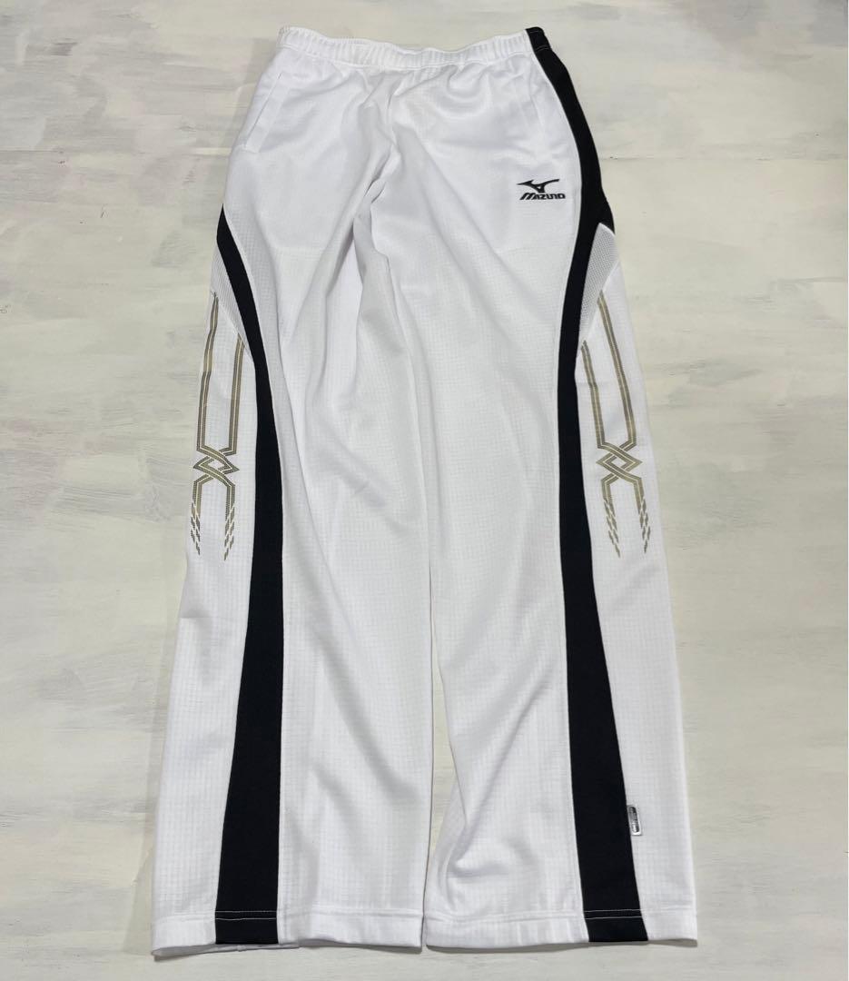 極美品 MIZUNO QUICKDRY PULS ジャージ　セットアップ　白