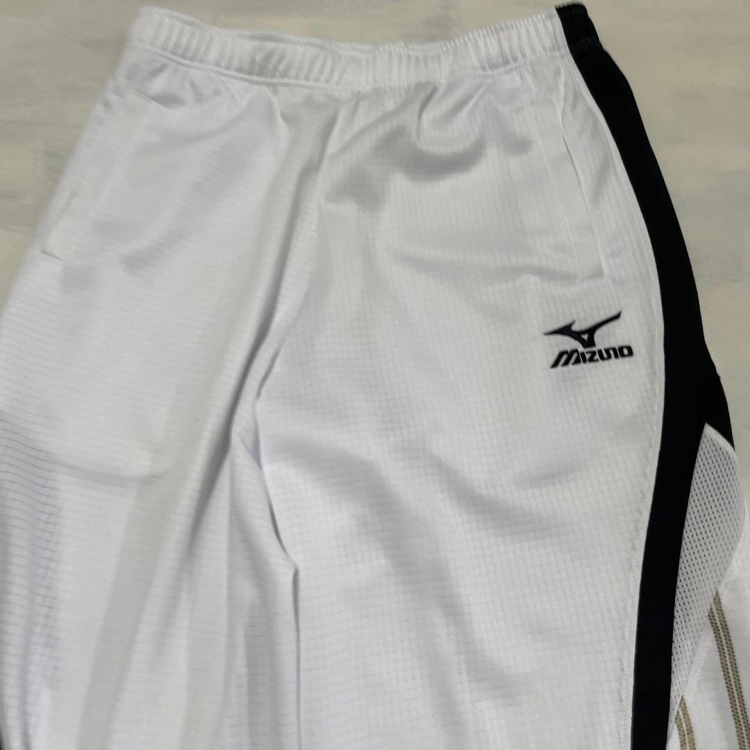 極美品 MIZUNO QUICKDRY PULS ジャージ　セットアップ　白