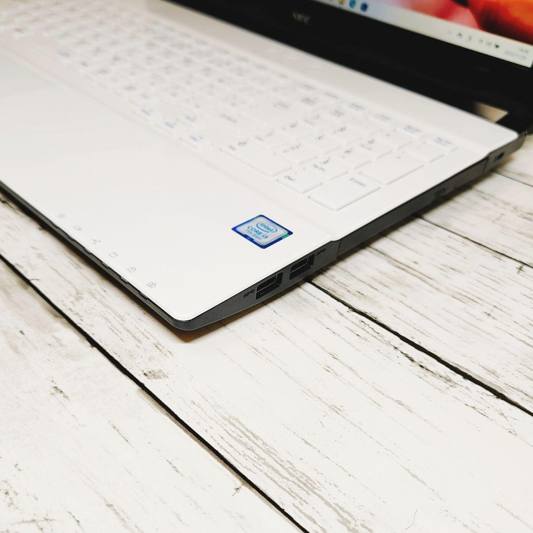 美品♡LAVIE大画面ノートパソコン カメラ DVD テンキー付 バッテリーOK