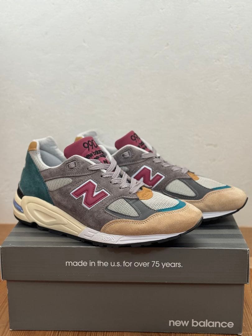 靴 New Balance 990v2 28.0cm