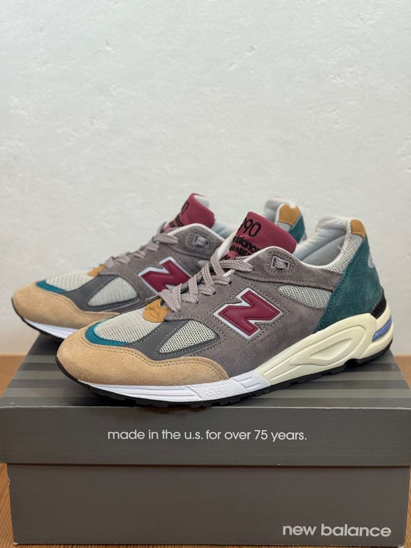靴 New Balance 990v2 28.0cm