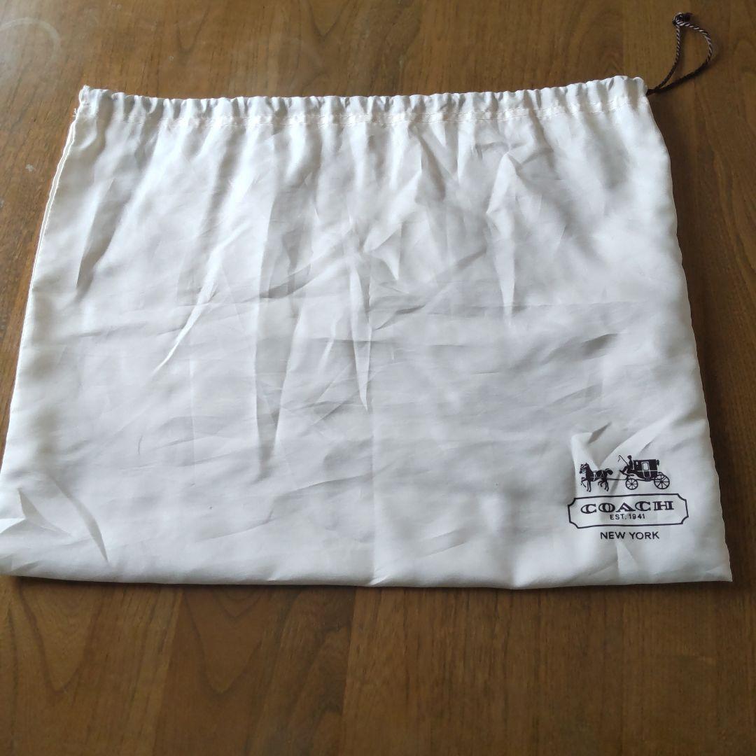 COACH　黒レザーバッグ