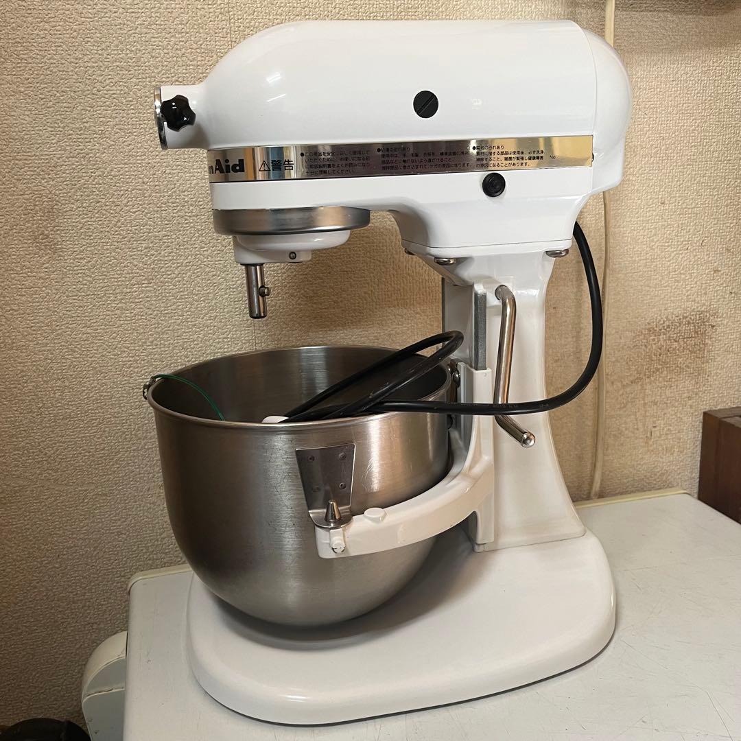 KitchenAid スタンドミキサー KSM5 ホワイト ジャンク　中古