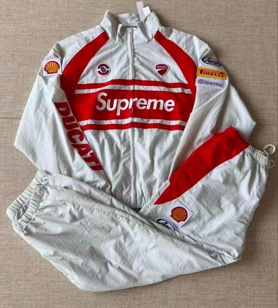 [土日特別価格]美品Supreme × Ducati セットアップ 上下セット