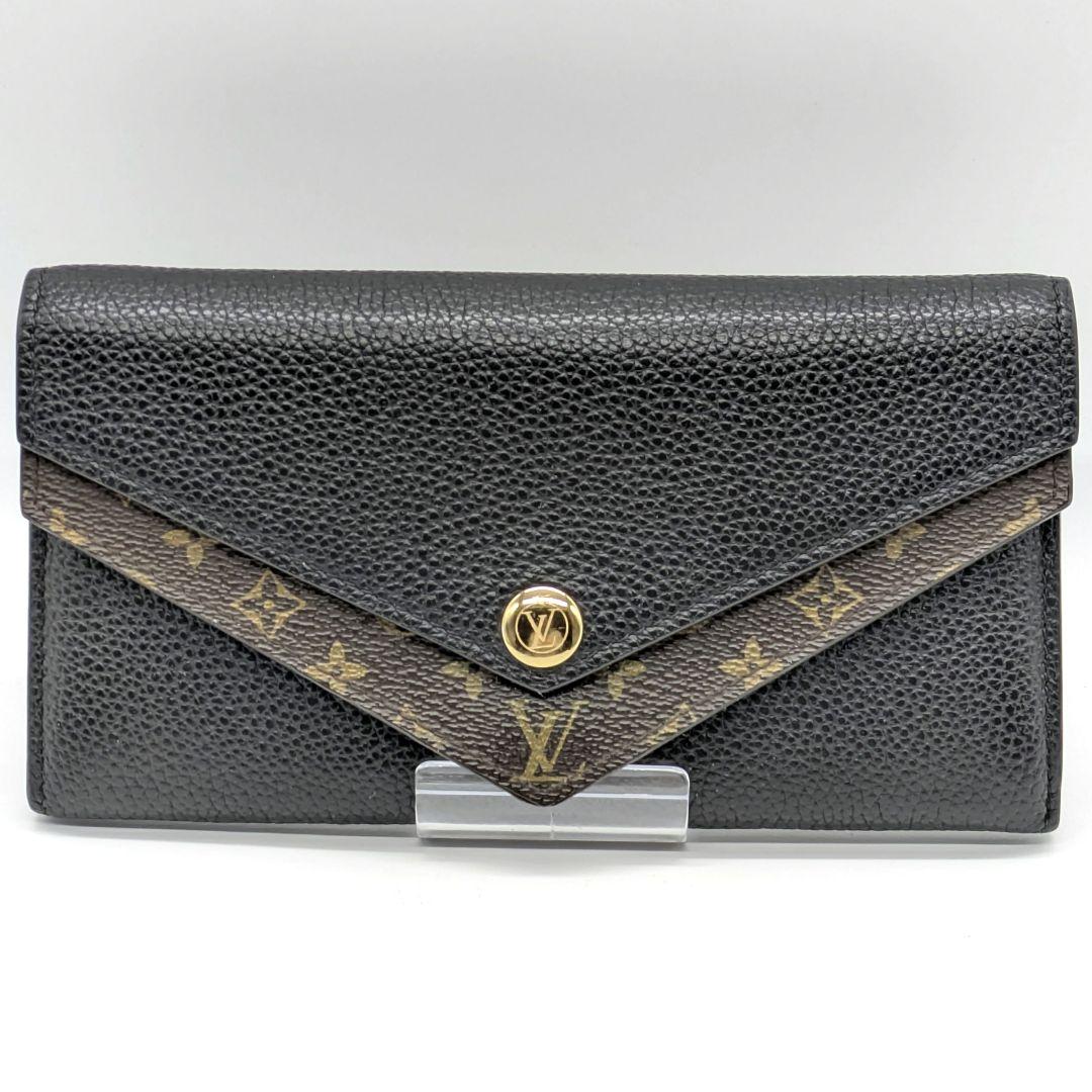 LV ヴィトン モノグラム 長財布 ポルトフォイユ ルドゥブV M64319 革