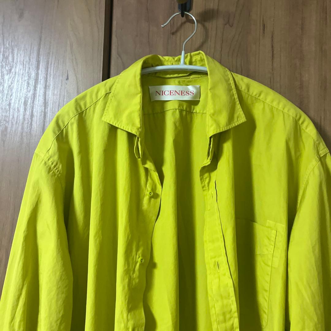 NICENESS(ナイスネス) オーバーダイドレスシャツ