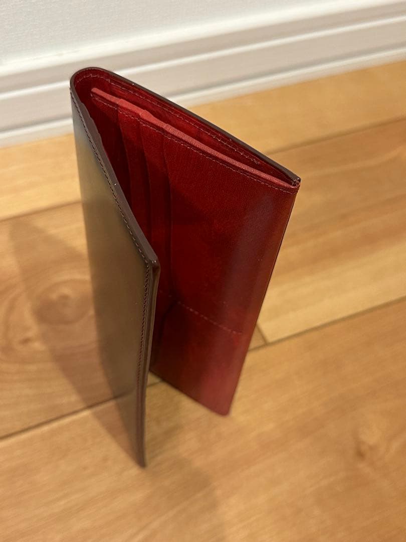 ★新品・未使用！★ コードバン　シラサギレザー　長財布　CYPRIS キプリス