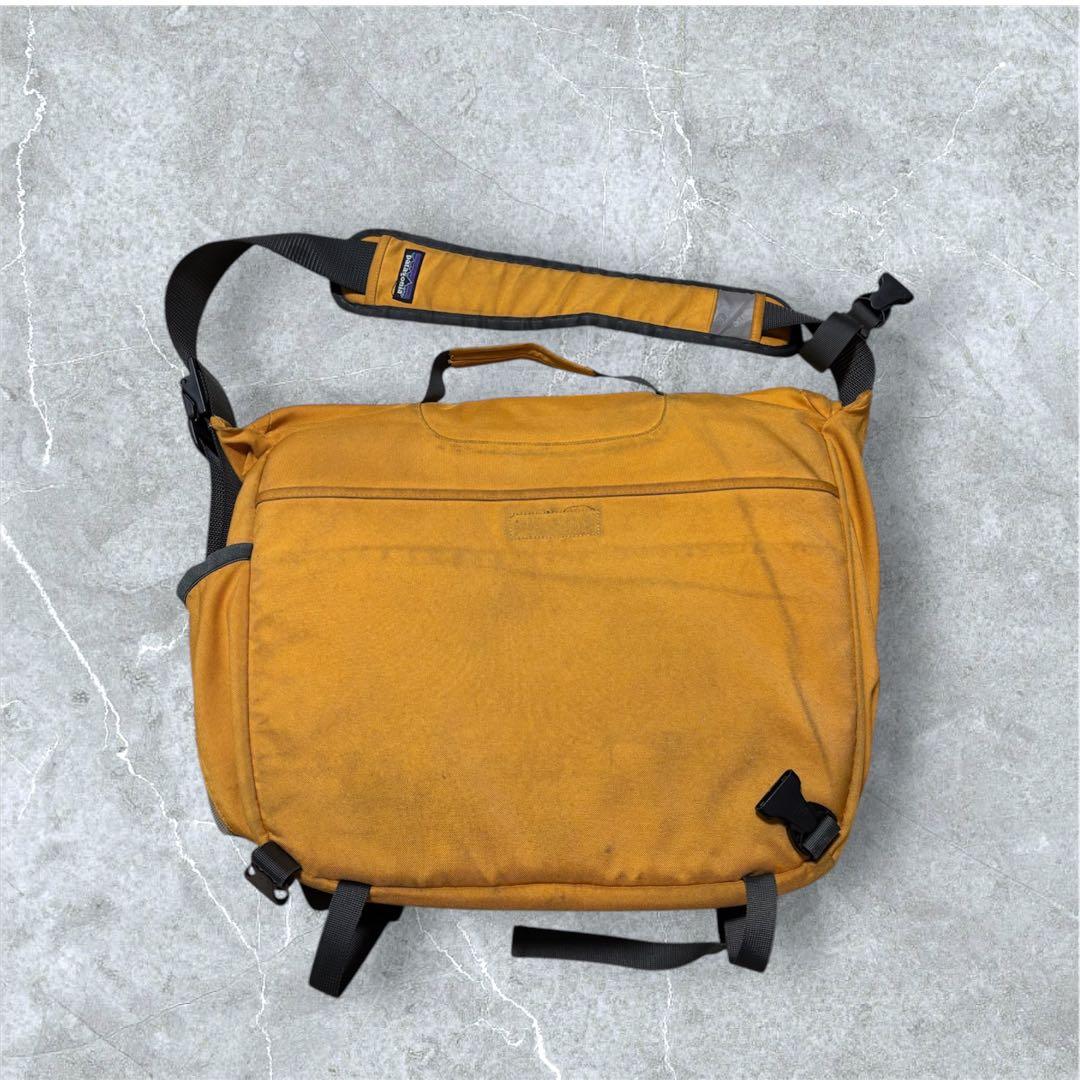 00s Patagonia メッセンジャーバッグ イエロー F9