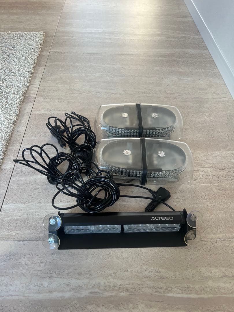 ニ*太様 パトライト ALTLEED LED赤色灯 3個セット