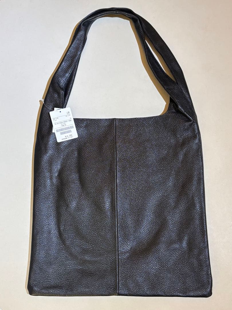 Firsthand レザーマルシェ トートバッグ 牛革 撥水レザー ブラック