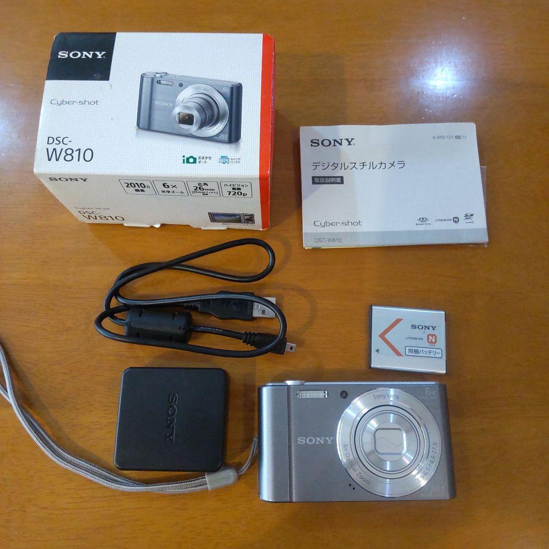 【動作確認済】SONY DSC-W810 コンパクトデジカメ