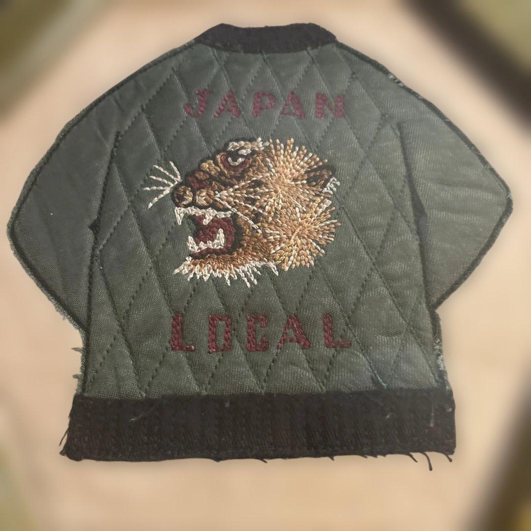 ノースノーネームパッチ額装