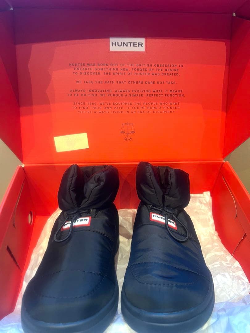 HUNTER ショートブーツ　24センチ　箱無しです。