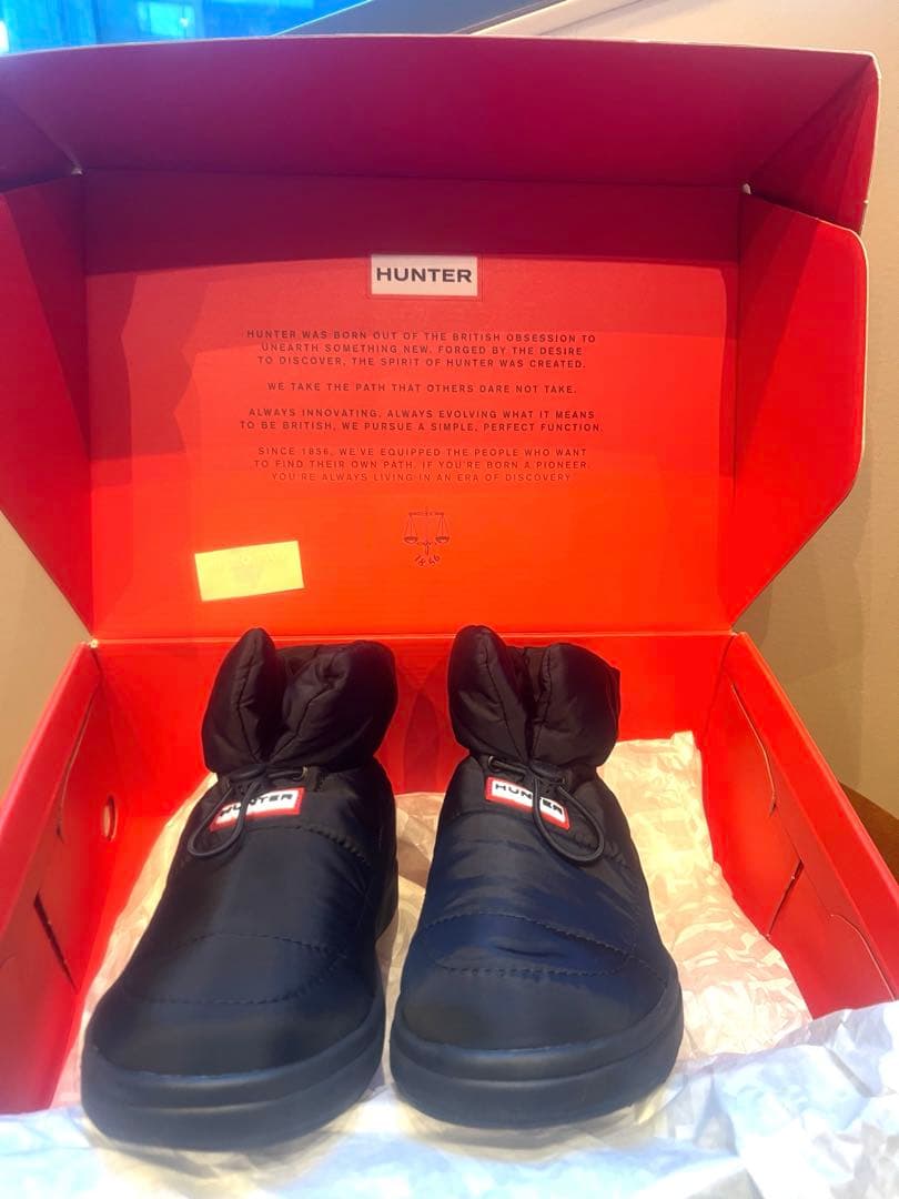 HUNTER ショートブーツ　24センチ　箱無しです。