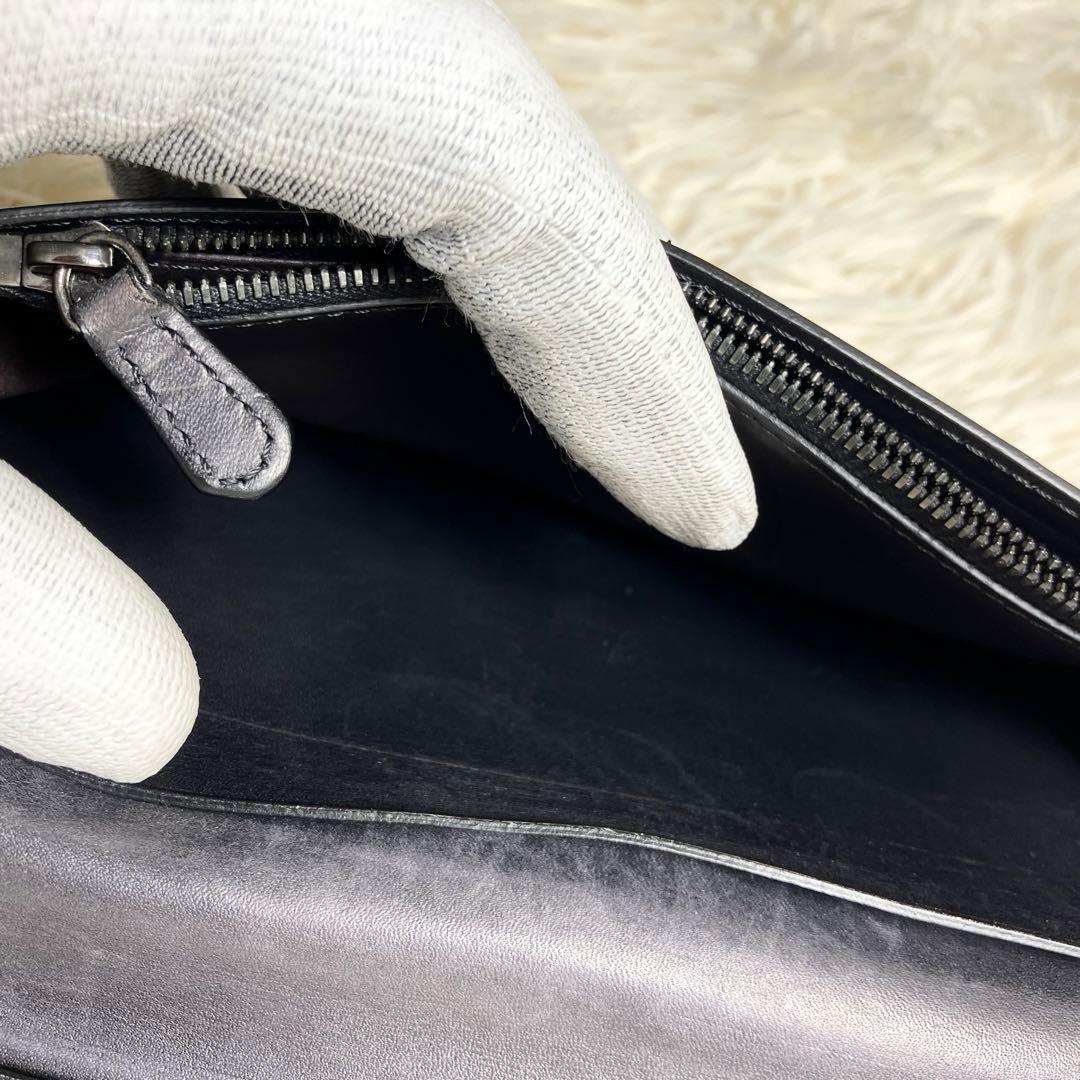 【良品】 ベルルッティ ロングウォレット カリグラフィ