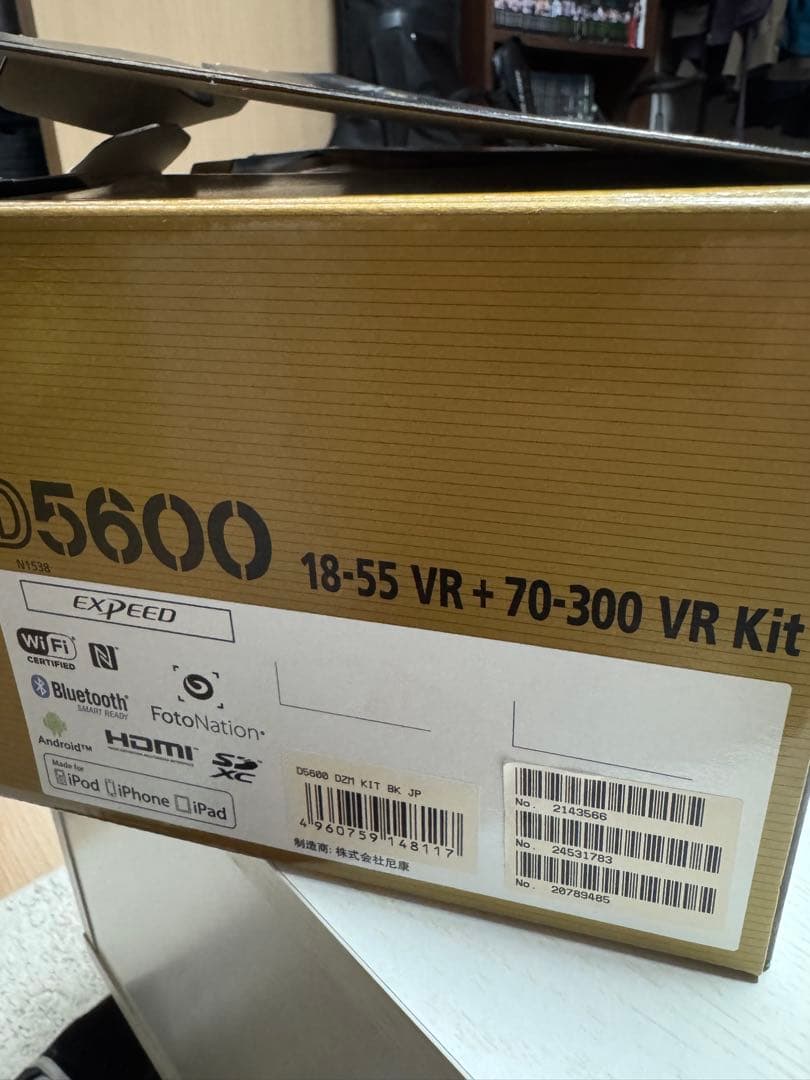 【ショット数990枚】Nikon ニコン D5600 ダブルズームキット